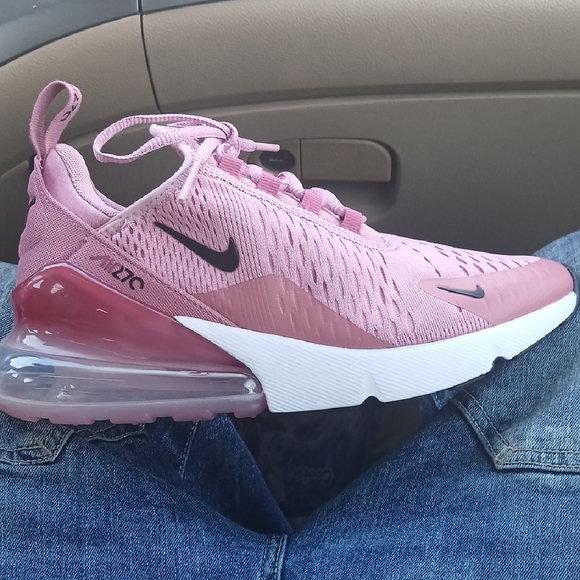 Nike Pink Sneakers with Air Cushioning